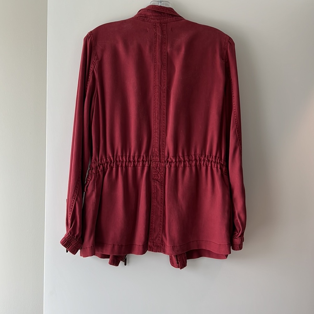 Red Utility Jacket - Picture 2 of 2